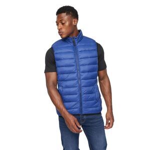 Crosshatch Mens Gattering Vest / Royal Blue